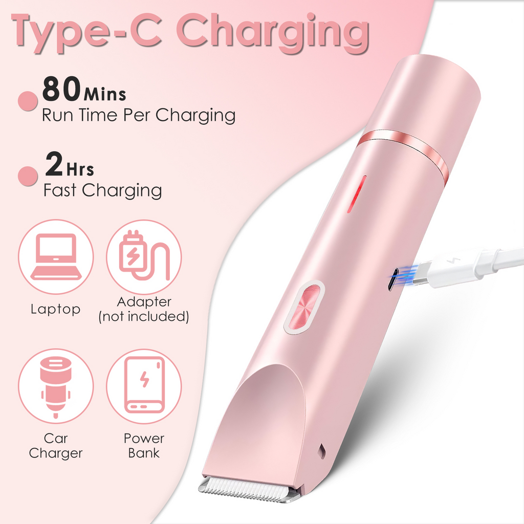 Nexova™ 2-in-1 Dual-Head Women's Shaver & Body Trimmer - Painless Hair Removal