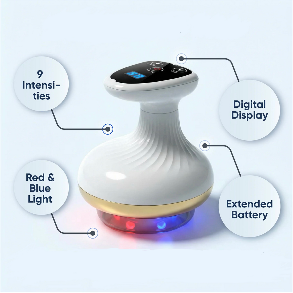 Nexova™ Electric 4 in 1 Massager - Heated Scraping & Cupping Tool
